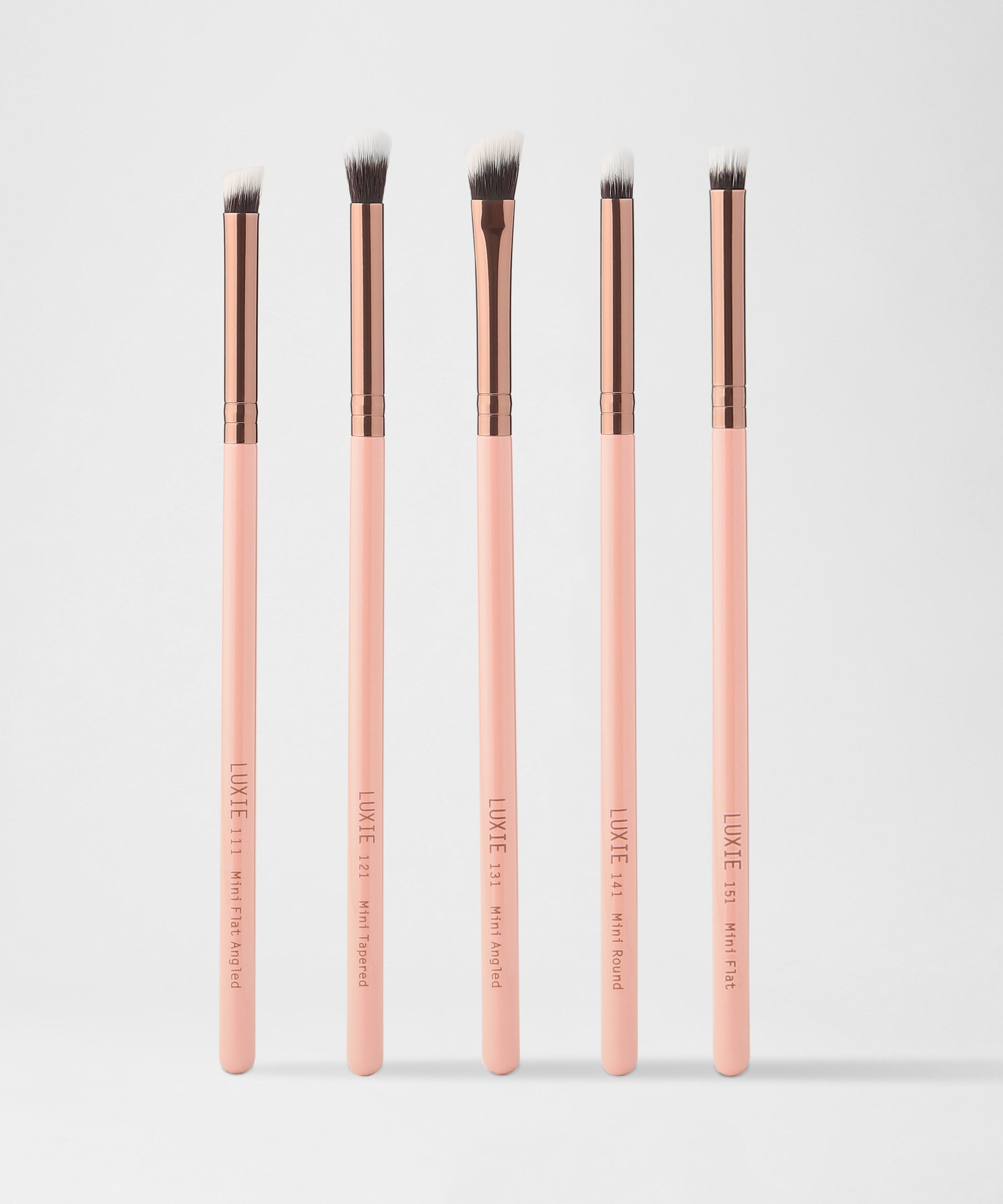 Luxie 215 Small Angle Brush - Rose Gold